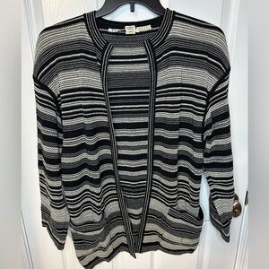 Vintage Ungaro Parallele Paris Womens Cardigan Small 1980’s Old Money Italian